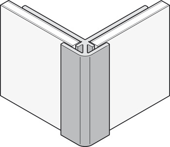 External Corner Profile, for Alusplash™ Splashbacks