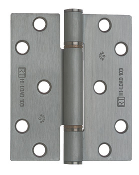 Butt Hinge, 3 Knuckle, 100 x 86 mm, Stainless Steel, Hi-Load