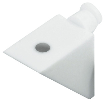 Shelf Support, Plastic with Screw Hole, Nehl
