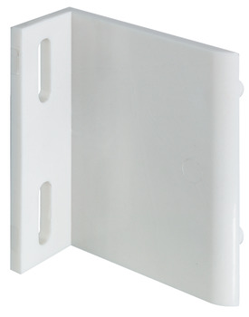 Rear Panel Bracket, Plastic, with Lugs, for System Varianta 32 Ø 5 mm Series-Drilled Holes