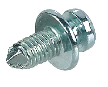 Connecting Screw, Modular, for Installation in Metal, with Self-Tapping Thread, Collared
