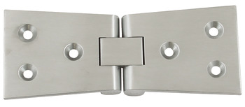 Counter Flap Hinge, 102 x 38 mm, Brass with Brass Pin