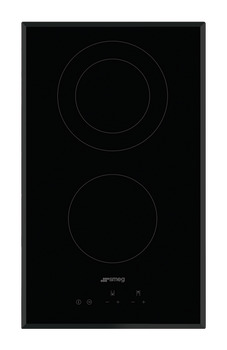 Hob, Ceramic, Touch Control with Angled Edge Glass, 300 mm, Smeg