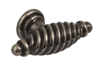 Knob, Zinc Alloy, 65 x 22 mm, Twister