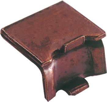 Häfele Hafele Shelf Support Stud Single For Use With Raised Bookcase Strip Dark Bronze 