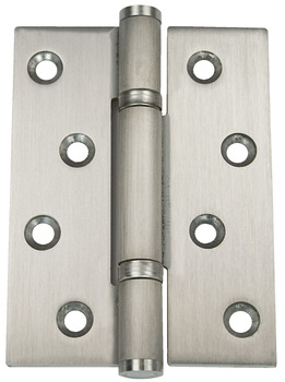 Butt Hinge, Shrouded Bearing, 3 Knuckle, Fixed Pin, Stainless Steel, Phoenix