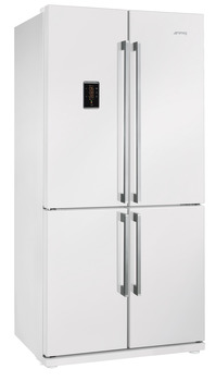 Fridge-Freezer, Freestanding, American Style, Four Door with MultiZone Compartment,Total Capacity 610 Litres, Smeg