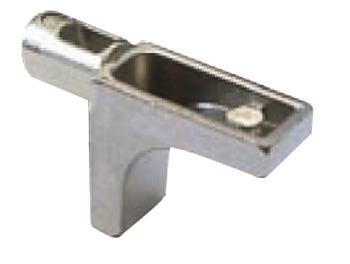 Shelf Support, Plug in, for Ø 5 mm Hole, for Glass or Wooden Shelves, K Line