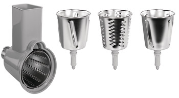 Slicer and Grater Kit, for Stand Mixers, Smeg 50's Retro Style