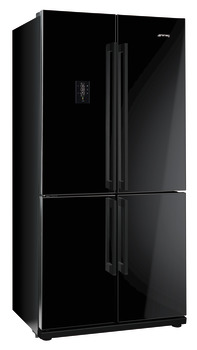 Fridge-Freezer, Freestanding, American Style, Four Door with MultiZone Compartment,Total Capacity 610 Litres, Smeg