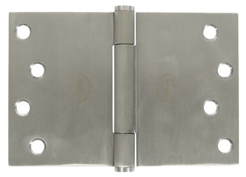 Projection Butt Hinge, Traditional Bearing, 3 Knuckle, 102 x 152 mm, 304 Stainless Steel