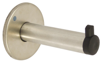 Buffered Coat Hook, 316 L Cubicle Fittings for 13 mm Board Partitions, PBA