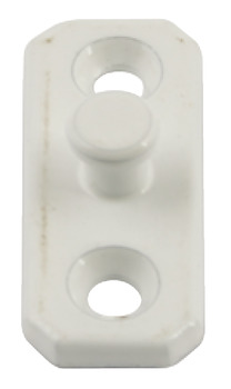 Stud Plate, for Concealed Restrictor, Stainless Steel and Zinc Alloy