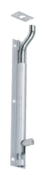 Barrel Bolt, Straight or Cranked, Face Fixing, Width 23 mm, Aluminium