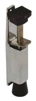 Door Holder, Foot Operated, Max. Throw 30 mm, Zinc Alloy, Steel and Rubber