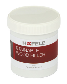 Wood Filler, Stainable, 1 Part, Tub Size 250 ml, Häfele