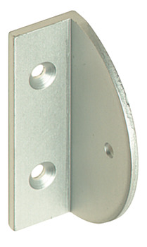 Open Sided Brackets, Cubicle Fittings for 17-21 mm Board Partitions