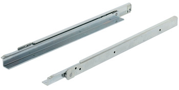 Roller Drawer Runners, Single Extension, Heavy Duty