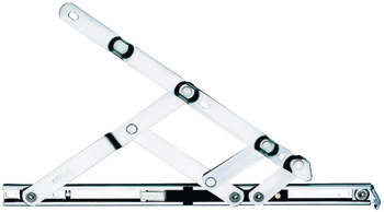 Friction Hinge, Restrictor, for Side or Top Hung Windows, Stainless Steel and Brass