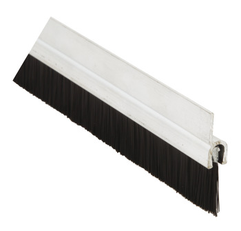 Brush Strip, Length 914 mm, Aluminium or PVC