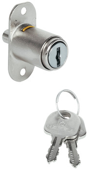 Häfele Hafele Push Button Cylinder � 18mm Locking Pin Keyed alike key change FH2 