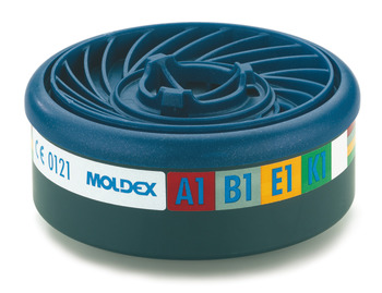 A1B1E1K1 Replacement Gas Filter, Moldex 9400, for Moldex Half Mask Respirator