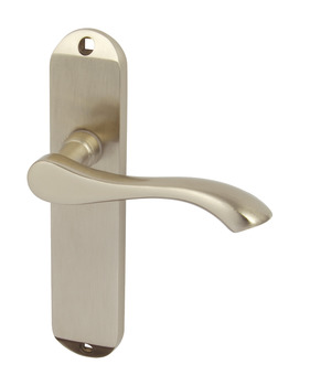 Lever Handles, on Backplates for Latch, Zinc Alloy, Welford