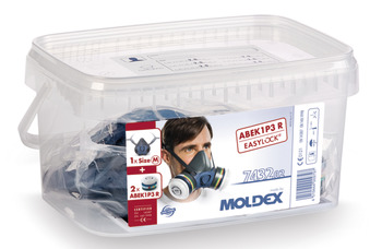 Respirator, Half Mask, Pre-Assembled, Moldex 7432