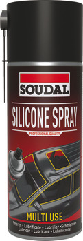 Multi Use Spray, Size 400 ml, Soudal Silicone Spray
