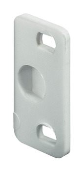 Stop Plate, for Screw Fixing, Plastic