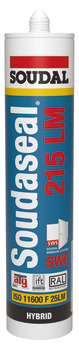 Joint Sealant, Hybrid MS-Polymer, 290 ml, Soudal Soudaseal 215 LM