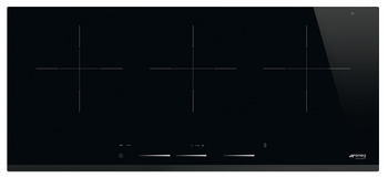 Hob, Induction, Touch Control With Angled Edge Glass And Reduced Depth, 900 mm, Smeg