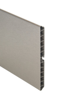 STAINLESS STEEL EFFECT KITCHEN PLINTH PANEL FREE NEXT DAY DELIVERY 