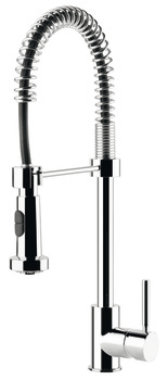 Mixer Tap, Single Lever Tap With Pull Out Spray Smeg MID9CR