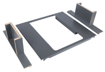 Flexible Hanging Frame, for Blum Legrabox, Ninka One2Seven Waste Bin System