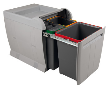 City Pull Out Waste Bin, for Hinged Door Cabinets