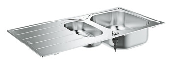 Sink, 1.5 Bowl, GROHE K200