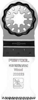 Wood Saw Blade, for Oscillator OSC 18, Festool HSB 50/35/J