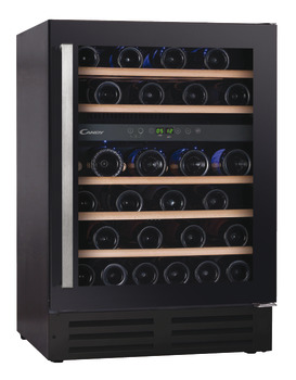 Wine Cabinet, Dual Temperature, 46 Bottle Capacity, Candy