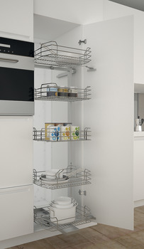 Swing Out Larder Unit, Complete Set, Full Extension