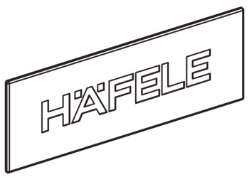 Cover Cap, with Häfele Logo, Matrix Box S