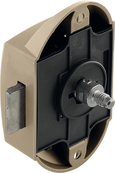 Push Button Lock, with Push Button Locking, Backset 25 mm
