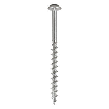 Pocket Hole Screw, Domed Head with Square Drive Bit