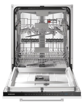 Dishwasher,  Integrated 60cm with  Auto Door, 14 place settings, Series 7, Samsung