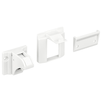 Magnetic Lock System, for Cabinet Doors and Drawers, Plastic