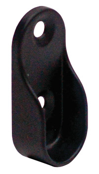 Rail Socket, for use with Oval Wardrobe Rails, Zinc Alloy